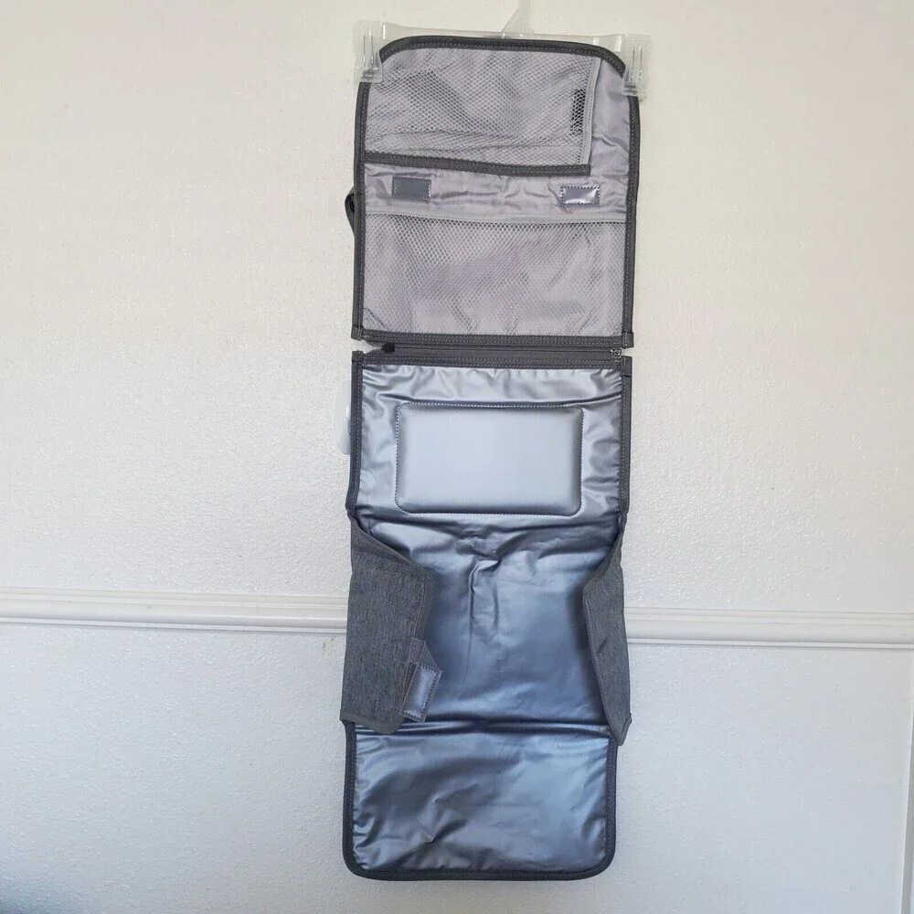 Kopi Baby Portable Diaper Changing Pad Carrying Case, Gray, Water Resistant VG
